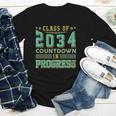 Class Of 2034 Countdown In Progress Fun Back To School Retro Youth Long Sleeve Tee Class Of 2034 Countdown In Progress Fun Back To School Retro Youth Long Sleeve Tee