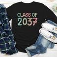 Class Of 2037 Grow With Me Kindergarten Back To School Youth Long Sleeve Tee