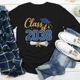 Class Of 2038 Grow With Me Kindergarten Back To School Youth Long Sleeve Tee