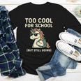 Too Cool For School Unicorn Back To School Humor Youth Long Sleeve Tee Too Cool For School Unicorn Back To School Humor Youth Long Sleeve Tee