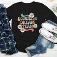 Counselor Dream Team Retro Back To School Counselor Squad Youth Long Sleeve Tee