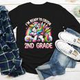 Crush 2nd Grade Girls Back To School Unicorn First Day Cute Youth Long Sleeve Tee