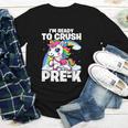 Crush Pre-K Girls Back To School Unicorn First Day Preschool Youth Long Sleeve Tee Crush Pre-K Girls Back To School Unicorn First Day Preschool Youth Long Sleeve Tee