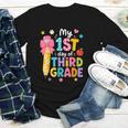 Cute My 1st Day Of Third Grade Pencil Back To School Girls Youth Long Sleeve Tee