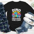 Dino Preschool Here I Come Cute Back To School Youth Long Sleeve Tee