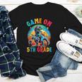 Dinosaur Video Games Back To School 5th Grade Boys Gamer Youth Long Sleeve Tee Dinosaur Video Games Back To School 5th Grade Boys Gamer Youth Long Sleeve Tee