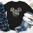 Disney Mickey And Friends Back To School Supplies Logo Fill Youth Long Sleeve Tee Disney Mickey And Friends Back To School Supplies Logo Fill Youth Long Sleeve Tee