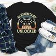 Elementary Level Unlocked Video Game Back To School Boys Youth Long Sleeve Tee Elementary Level Unlocked Video Game Back To School Boys Youth Long Sleeve Tee