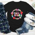 First Day Of 4th Grade Friendship Bracelet Back To School Youth Long Sleeve Tee