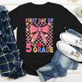 First Day Of 5th Grade Coquette Back To School Girls Kids Youth Long Sleeve Tee First Day Of 5th Grade Coquette Back To School Girls Kids Youth Long Sleeve Tee