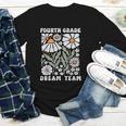 Fourth Grade Dream Team Back To School Boho Flower 4th Grade Youth Long Sleeve Tee Fourth Grade Dream Team Back To School Boho Flower 4th Grade Youth Long Sleeve Tee