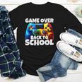 Game Over Back To School Gaming Controller Kids Gamer Youth Long Sleeve Tee