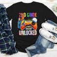 Gamer Back To School Gamepad 2nd Second Grade Level Unlocked Youth Long Sleeve Tee Gamer Back To School Gamepad 2nd Second Grade Level Unlocked Youth Long Sleeve Tee