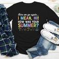 Here We Go Again I Mean How Was Your Summer Back To School Youth Long Sleeve Tee Here We Go Again I Mean How Was Your Summer Back To School Youth Long Sleeve Tee