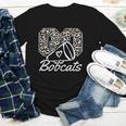 Go Cheer Bobcats High School Spirit Fan Team Back To School Youth Long Sleeve Tee Go Cheer Bobcats High School Spirit Fan Team Back To School Youth Long Sleeve Tee