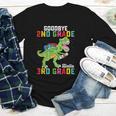 Goodbye 2nd Grade Hello 3rd GradeRex Back To School Youth Long Sleeve Tee Goodbye 2nd Grade Hello 3rd GradeRex Back To School Youth Long Sleeve Tee
