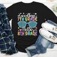 Goodbye 7th Grade Hello 8th Grade Graduation Back To School Youth Long Sleeve Tee
