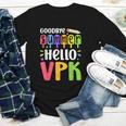 Goodbye Summer Hello VPK First Day Of VPK Back To School Youth Long Sleeve Tee Goodbye Summer Hello VPK First Day Of VPK Back To School Youth Long Sleeve Tee