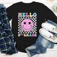 Hello 5th Grade Groovy Back To School Fifth Grade Girls Kids Youth Long Sleeve Tee Hello 5th Grade Groovy Back To School Fifth Grade Girls Kids Youth Long Sleeve Tee