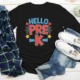 Hello Pre-K Preschool Squad Spider Back To School First Day Youth Long Sleeve Tee