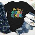Hey Middle School First Day Back To School Students Youth Long Sleeve Tee