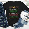 I’Ll Be Home For Christmas Baseball Ugly Sweater Youth Long Sleeve Tee I’Ll Be Home For Christmas Baseball Ugly Sweater Youth Long Sleeve Tee
