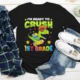 I'm Ready To Crush 1st Grade Dinosaurs Back To School Kids Youth Long Sleeve Tee I'm Ready To Crush 1st Grade Dinosaurs Back To School Kids Youth Long Sleeve Tee