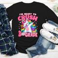 I'm Ready To Crush 3rd Grade Dabbing Unicorn Back To School Youth Long Sleeve Tee I'm Ready To Crush 3rd Grade Dabbing Unicorn Back To School Youth Long Sleeve Tee