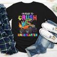 I'm Ready To Crush Kindergarten Dinosaur Dino Back To School Youth Long Sleeve Tee