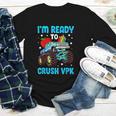 I'm Ready To Crush VPK First Day Of VPK Back To School VPK Youth Long Sleeve Tee