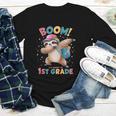 Kids Boom I'm Going To 1st Grade Dabbing Sloth For Back To School Youth Long Sleeve Tee Kids Boom I'm Going To 1st Grade Dabbing Sloth For Back To School Youth Long Sleeve Tee