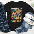 Kids I'm Ready To Crush Kindergarten Shirt Back To School Boy Youth Long Sleeve Tee Kids I'm Ready To Crush Kindergarten Shirt Back To School Boy Youth Long Sleeve Tee