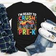 Kids I'm Ready To Crush Pre-K Shirt Back To School PreK Boy Youth Long Sleeve Tee
