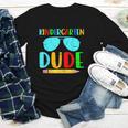 Kindergarten Dude First Day Back To School Kids Boys Youth Long Sleeve Tee Kindergarten Dude First Day Back To School Kids Boys Youth Long Sleeve Tee
