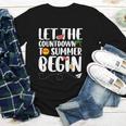 Let The Countdown To Summer Begin Back To School Youth Long Sleeve Tee Let The Countdown To Summer Begin Back To School Youth Long Sleeve Tee