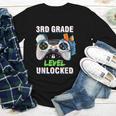 Level 3rd Grade Unlocked Back To School First Day Boys Kids Youth Long Sleeve Tee Level 3rd Grade Unlocked Back To School First Day Boys Kids Youth Long Sleeve Tee