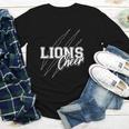 Lions Cheer Back To School Cheerleading Team Spirit Youth Long Sleeve Tee Lions Cheer Back To School Cheerleading Team Spirit Youth Long Sleeve Tee