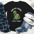 Look Out School Here I Come Grade Kids Pupil Back To School Youth Long Sleeve Tee