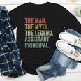 Man Myth The Legend Assistant Principal Dad Back To School Youth Long Sleeve Tee Man Myth The Legend Assistant Principal Dad Back To School Youth Long Sleeve Tee