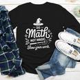 Do Math Not Magic Show Your Work Back To School Youth Long Sleeve Tee