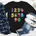 Monster Numbers Learning Cute Numbers 0-9 Back To School Youth Long Sleeve Tee Monster Numbers Learning Cute Numbers 0-9 Back To School Youth Long Sleeve Tee