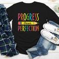 Motivational Quotes Back To School Progress Over Perfection Youth Long Sleeve Tee Motivational Quotes Back To School Progress Over Perfection Youth Long Sleeve Tee