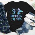 Ninth Birthday Girl Mermaid 9th Toddler's Back To School Youth Long Sleeve Tee Ninth Birthday Girl Mermaid 9th Toddler's Back To School Youth Long Sleeve Tee