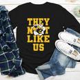 Not Like Hornets Back To School Spirit GY Youth Long Sleeve Tee Not Like Hornets Back To School Spirit GY Youth Long Sleeve Tee