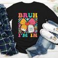 Pencil Bow Bruh I'm In Back To School Kindergarten Youth Long Sleeve Tee Pencil Bow Bruh I'm In Back To School Kindergarten Youth Long Sleeve Tee