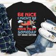 I Might Be Your Pilot First Day Back To School 1st Grade Youth Long Sleeve Tee