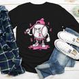 Pink Ribbon Baseball Breast Cancer Awareness Youth Long Sleeve Tee Pink Ribbon Baseball Breast Cancer Awareness Youth Long Sleeve Tee