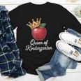 Queen Of Kindergarten Graduation Back To School Girl Youth Long Sleeve Tee Queen Of Kindergarten Graduation Back To School Girl Youth Long Sleeve Tee