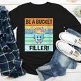Retro Be A Bucket Filler Shirt Back To School Shirt Youth Long Sleeve Tee Retro Be A Bucket Filler Shirt Back To School Shirt Youth Long Sleeve Tee