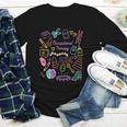 Retro Occupational Therapy Doodle Back To School Costume Youth Long Sleeve Tee Retro Occupational Therapy Doodle Back To School Costume Youth Long Sleeve Tee